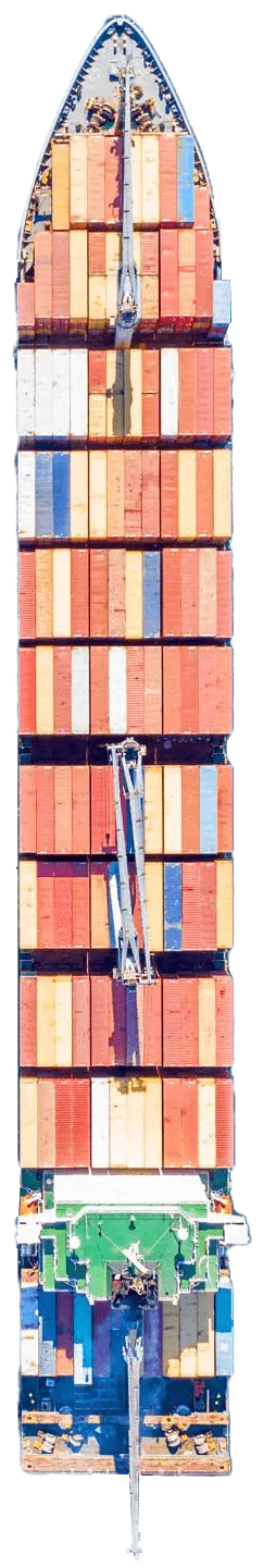 Cargo Ship Full Loaded with Containers