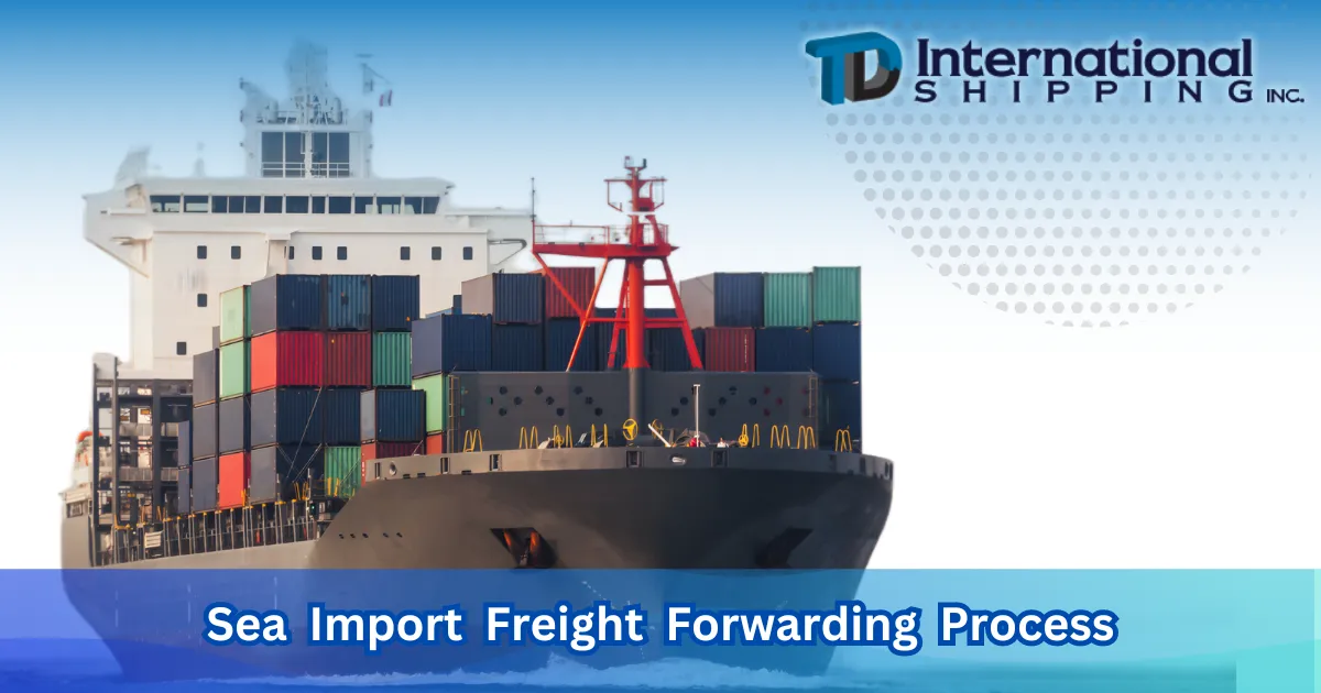 sea import freight forwarding process